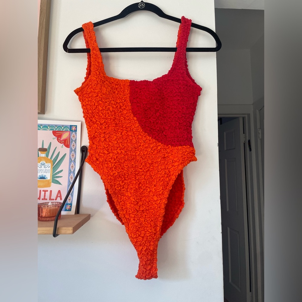 NWT Mara Hoffman Isa Bodysuit Sample Color OS